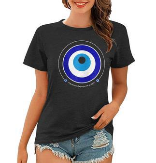 Evil Eye Greek Nazar May Every Evil Eye Upon You Go Blind Zip Women T-shirt | Mazezy