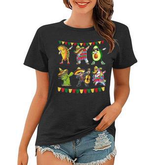 Funny Dabbing Taco Cinco De May Mexican Food V6 Women T-shirt | Favorety