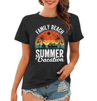 Funny Enjoy The Summer Family Beach Summer Vacation Women T-shirt | Favorety