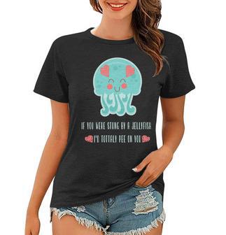 Funny Jellyfish Sting Valentines Day Gift For Love Women T-shirt | Favorety CA