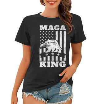 Funny Maga King Trump Supporter Gift Maga King Women T-shirt - Monsterry UK