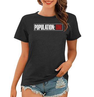 Funny Population One Vr Gamer Women T-shirt | Favorety