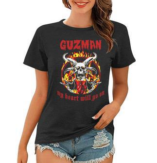 Guzman Name Gift Guzman Name Halloween Gift Women T-shirt - Seseable
