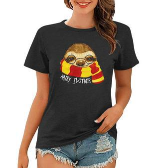 Hairy Slother Cute Sloth Gift Funny Spirit Animal Women T-shirt