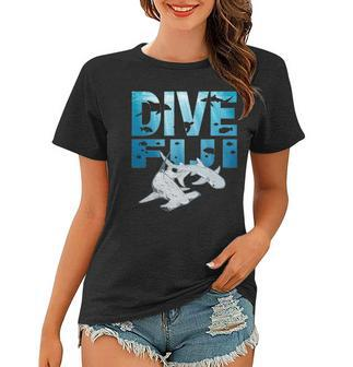 Hammerhead Shark And Whitetip Dive Fiji Hammerhead Women T-shirt - Thegiftio UK