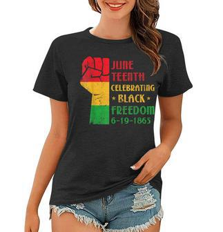Junenth Celebrate Black Freedom 1865 June 19Th Men Women Women T-shirt | Mazezy