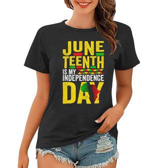 Juneteenth Is My Independence Day 1865 African American Women T-shirt | Favorety AU