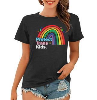 Lgbt Support Protect Trans Kid Pride Lgbt Rainbow Women T-shirt | Mazezy