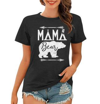 Mama Bear Mothers Day Gift For Wife Mommy Matching Funny Women T-shirt - Thegiftio UK
