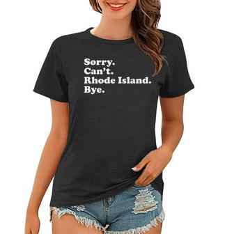 Men Women Boys Or Girls Funny Rhode Island Women T-shirt | Mazezy