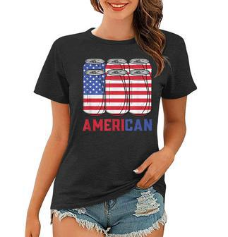 Mens American 4Th Of July Patriotic Usa Flag Merica Bbq Cookout Women T-shirt - Seseable