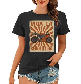 Motorcycle Retro Color Woodblock 482 Shirt Women T-shirt | Favorety