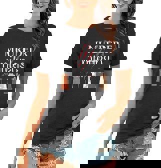 Murder Mittens Funny Cat Lover Meme Toebeans Paws And Claws Women T-shirt | Mazezy