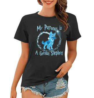 My Patronus Is A German Shepherd Dog Lovers Women T-shirt | Mazezy