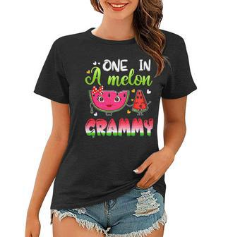 One In A Melon Grammy Funny Watermelon Women T-shirt | Mazezy