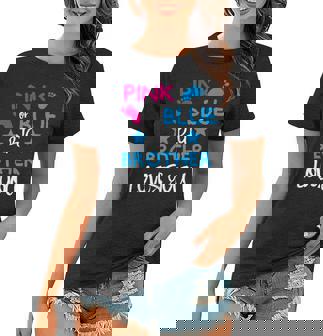 Pink Or Blue Gender Reveal Supply For Siblings Big Brother Women T-shirt - Thegiftio