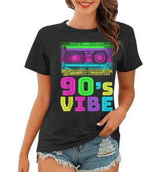 Retro Aesthetic Costume Party Outfit - 90S Vibe Women T-shirt | Mazezy