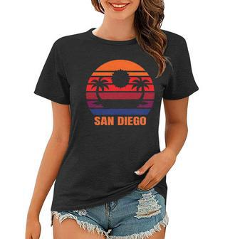San Diego Vacation City California Lover Gift Women T-shirt | Mazezy