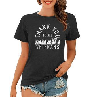 Thank You To All Veterans Veterans Day S For Men Women Women T-shirt | Mazezy