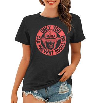 Ultra Maga 2024 Only You Can Prevent Socialism We The People 1776 2022 Red Women T-shirt | Favorety UK