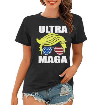 Ultra Maga Joe Biden Pro Trump Gift Women T-shirt | Favorety AU