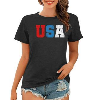Usa Fouth Of July Teeamerica United States Women T-shirt | Mazezy