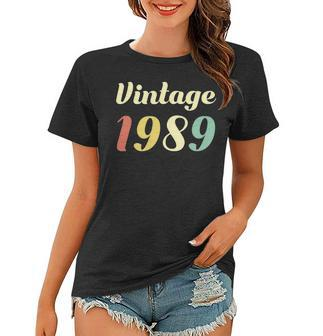 Vintage 1989 Birthday V2 Women T-shirt - Seseable