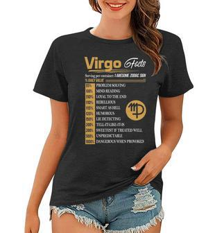 Virgo Zodiac Virgo Facts Birthday Women T-shirt - Seseable