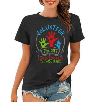 Volunteer - The Of Time Is Priceless 54 Trending Shirt Women T-shirt | Favorety CA