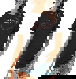 Womens Ciao Bella Graphic For Italian V-Neck Women T-shirt | Mazezy
