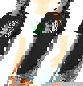 Womens Crazy Turtle Lady Women Turtle Girl Women T-shirt | Mazezy