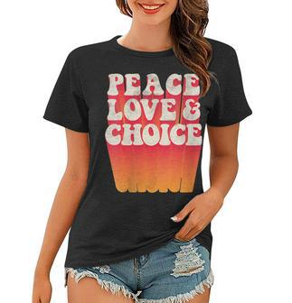 Womens Womens Rights Pro Choice Feminist Fashion Women T-shirt - Seseable