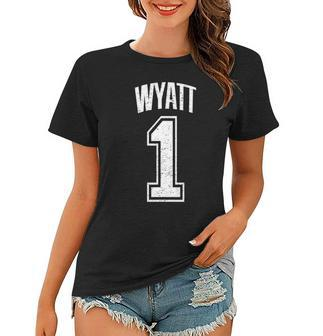 Wyatt Supporter Number 1 Greatest Fan Women T-shirt - Thegiftio UK