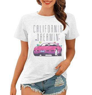 Barbie California Dreamin Music Lover Gift Women T-shirt | Mazezy