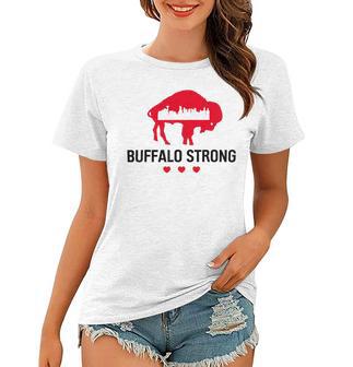 Buffalo Strong Pray For Buffalo Buffalo Strong Women T-shirt | Favorety DE