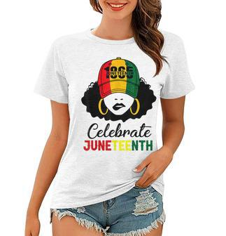 Celebrate Junenth 1865 Black Girl Magic Melanin Women Women T-shirt | Mazezy DE