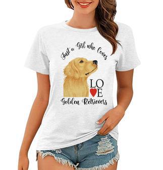 Copy Of Justagirlwholovesgoldenretrievers Women T-shirt | Favorety UK