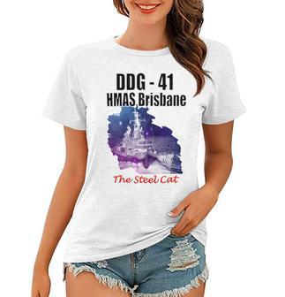 Ddg - 41 Hmas Brisbane Women T-shirt | Favorety CA