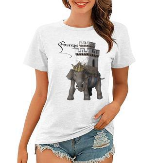 Forteza Elephant Of Fiore Dei Liberi Women T-shirt - Thegiftio UK