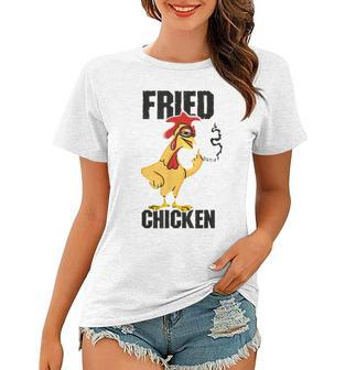 Fried Chicken Drumstick Nuggets Wings Breadcrumbs V2 Women T-shirt - Seseable