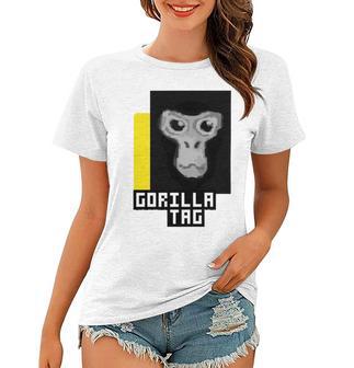 Gorilla Tag Pfp Maker Gorilla Tag Yellow Women T-shirt | Favorety