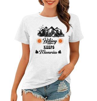 Hiking Keeps Memories V2 Women T-shirt | Favorety