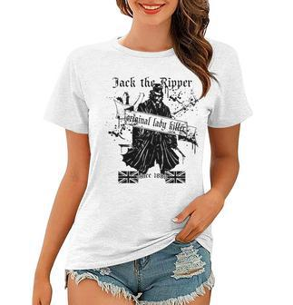 Jack The Ripper Original Lady Killer Classic True Crime Women T-shirt | Mazezy
