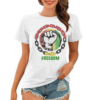 Juneteenth Celebrating Black Freedom Women T-shirt - Monsterry AU