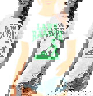 Lawn Ranger Funny Landscaping Gardener Women T-shirt | Mazezy