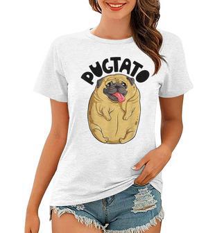 Pugtato Pug Potato Dog Lovers Costume Funny Meme Gifts Women T-shirt | Favorety DE