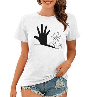 Rabbit Hand Shadow Women T-shirt | Favorety DE