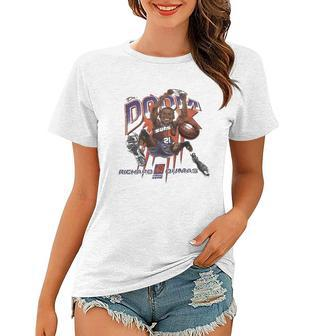 Richard Dumas Dr Doom Retro Phoenix Basketball Women T-shirt | Mazezy