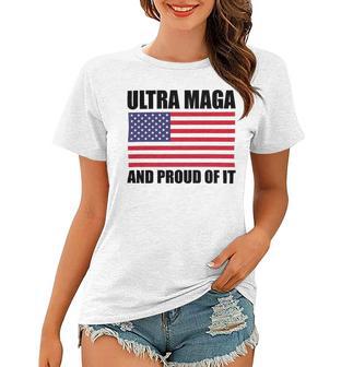 Ultra Maga And Proud Of It V23 Women T-shirt | Favorety