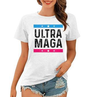 Ultra Mega Patriotic Trump Republicans Conservatives Women T-shirt | Mazezy AU